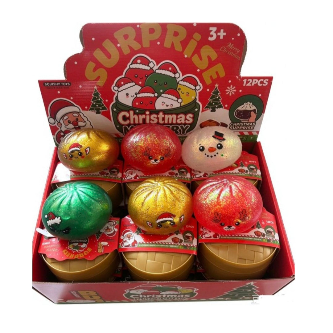 Christmas glitter dumpling