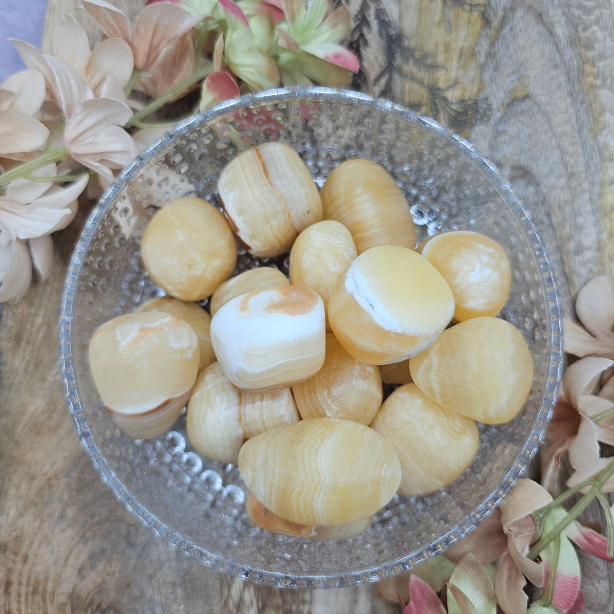 Appelsiinikalsiitti rumpuhiottu
