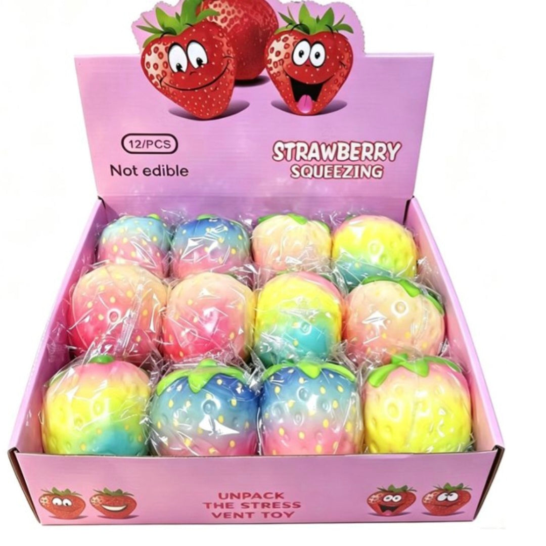 Squishy strawberry "slow rising"